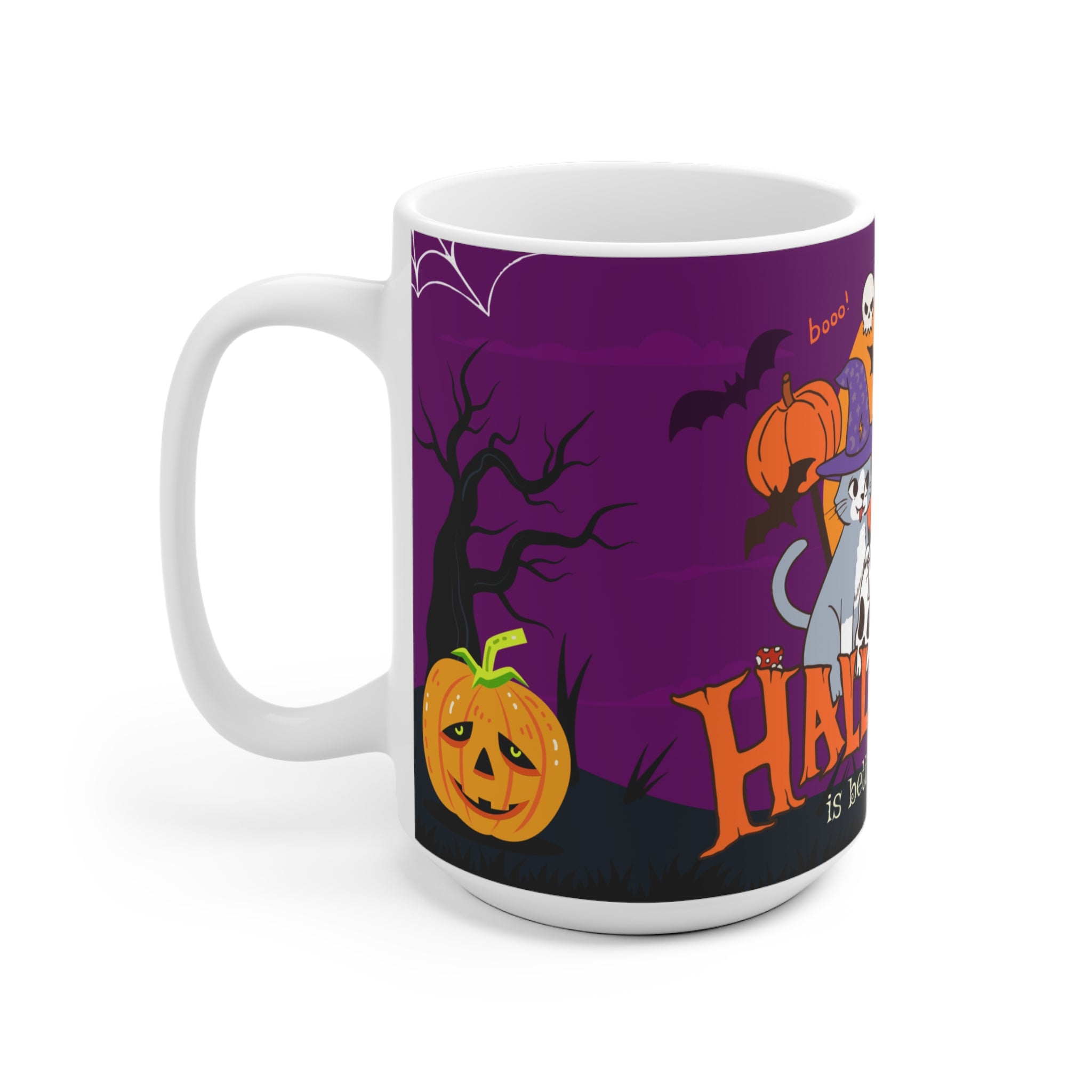 Happy Halloween is Better with Cats | Ceramic Mug